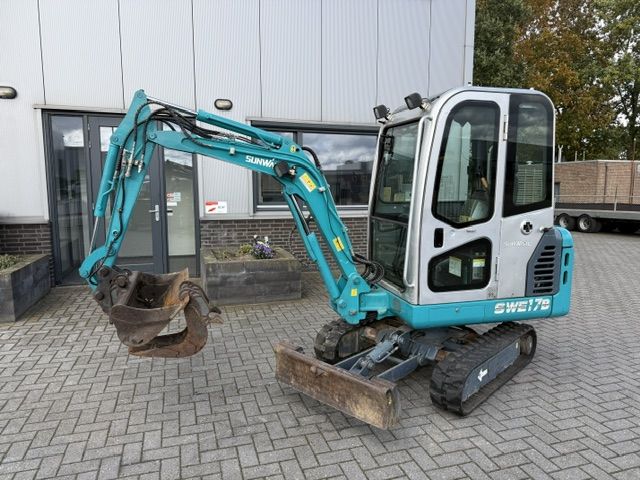 Sunward SWE17B Bj13 2800u 1.9t Minigraver Minikraan SLP/SRT
