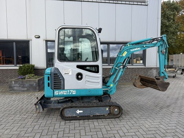 Sunward SWE17B Bj13 2800u 1.9t Minigraver Minikraan SLP/SRT