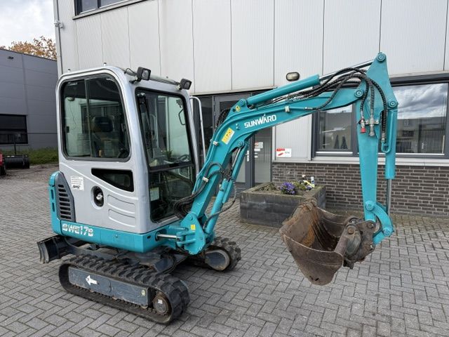 Sunward SWE17B Bj13 2800u 1.9t Minigraver Minikraan SLP/SRT