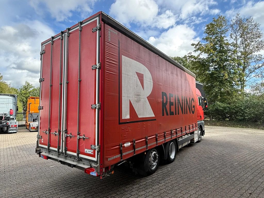 MAN TGX 26.400 Engine Smoking!! 6X2 7.3M JUMBO Schuifzeil AHK EURO 6