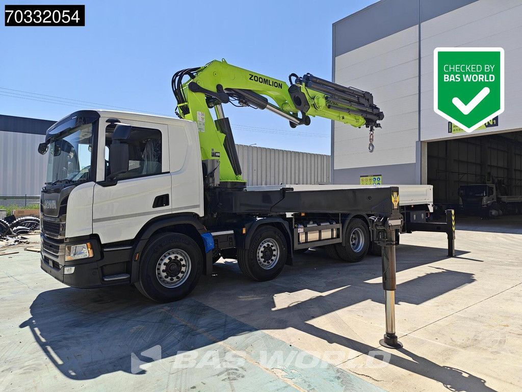 Scania P500 8X4 NEW! Zoomlion ZLK7600V803-2 Crane Kran Remote Control