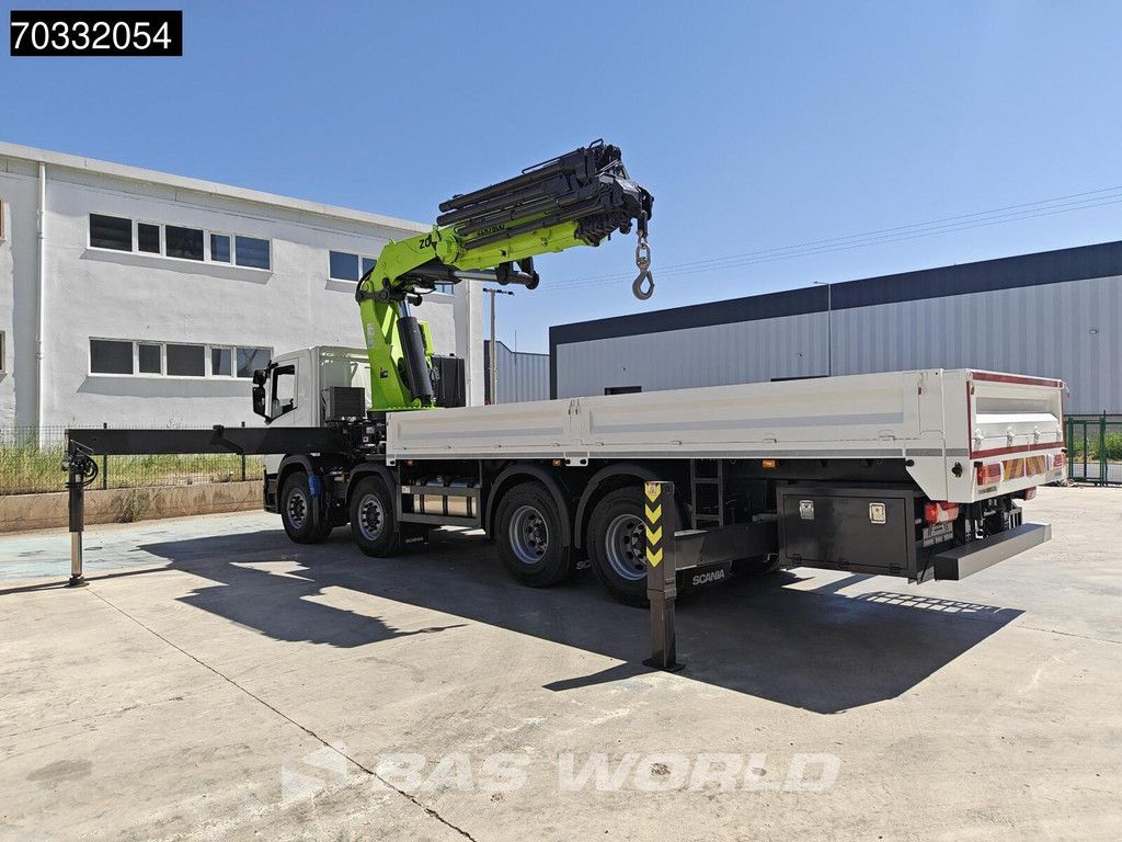 Scania P500 8X4 NEW! Zoomlion ZLK7600V803-2 Crane Kran Remote Control