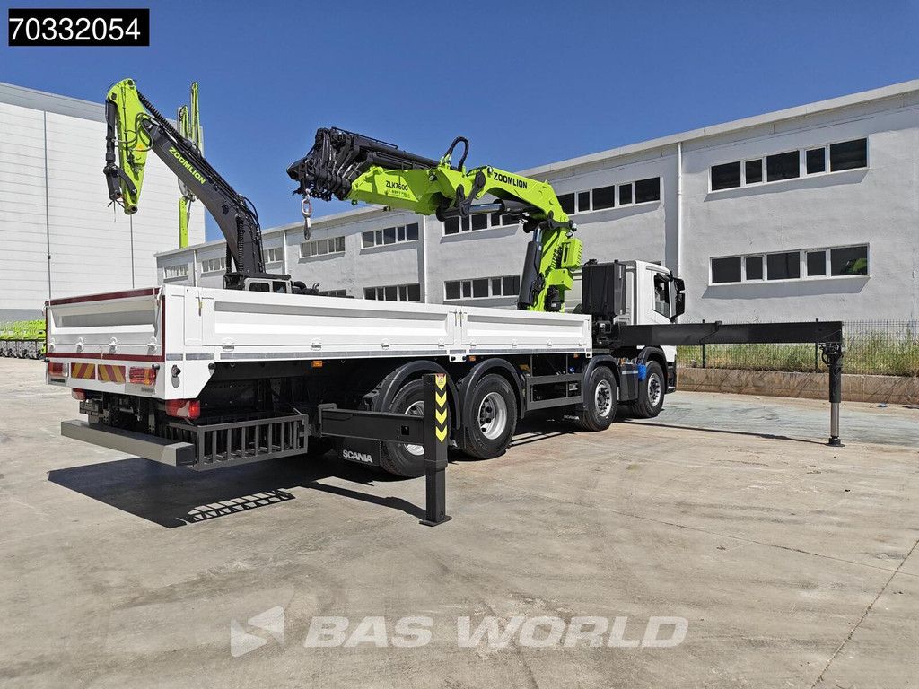 Scania P500 8X4 NEW! Zoomlion ZLK7600V803-2 Crane Kran Remote Control