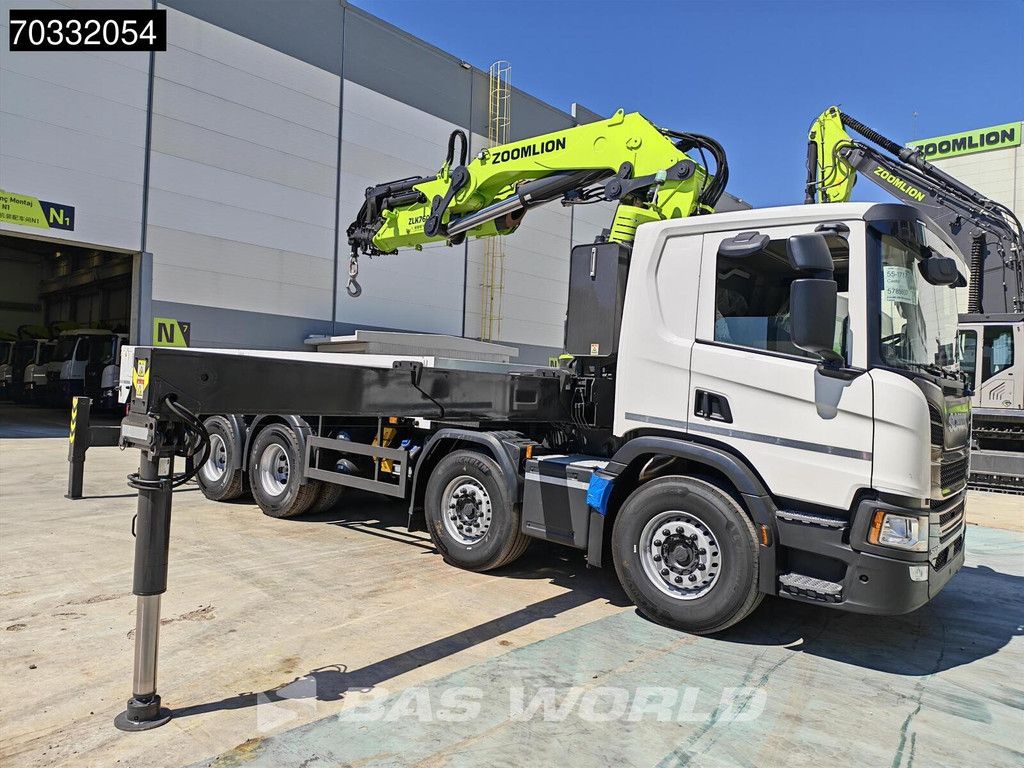 Scania P500 8X4 NEW! Zoomlion ZLK7600V803-2 Crane Kran Remote Control