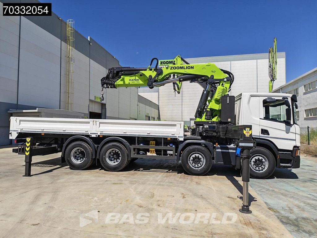 Scania P500 8X4 NEW! Zoomlion ZLK7600V803-2 Crane Kran Remote Control