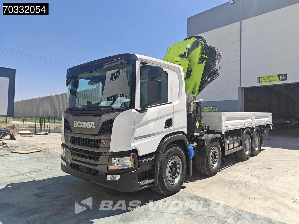 Scania P500 8X4 NEW! Zoomlion ZLK7600V803-2 Crane Kran Remote Control
