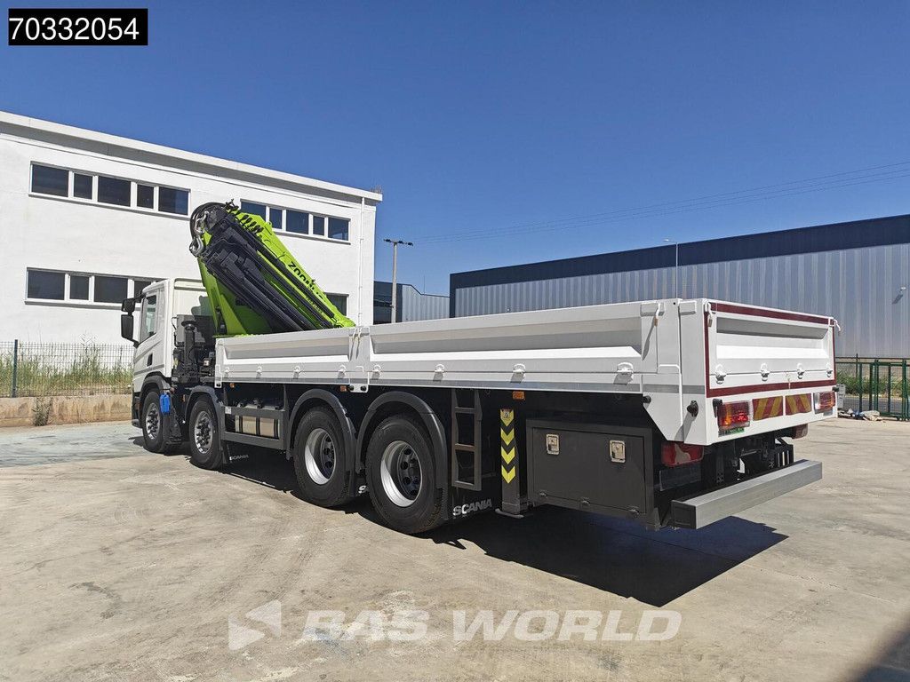 Scania P500 8X4 NEW! Zoomlion ZLK7600V803-2 Crane Kran Remote Control