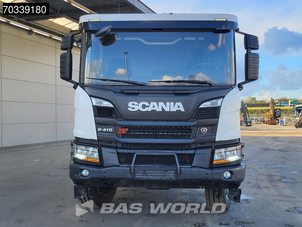 Scania P410 4X4 4x4 chassis 3950mm Wheelbase PTO Full Steel suspension Big-Axle Euro 6