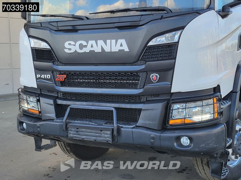 Scania P410 4X4 4x4 chassis 3950mm Wheelbase PTO Full Steel suspension Big-Axle Euro 6