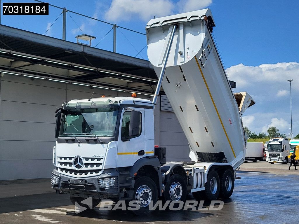 Mercedes Arocs 3243 8X4 16m3 tipper Full Steel suspension Big-Axle Automatic Euro 6