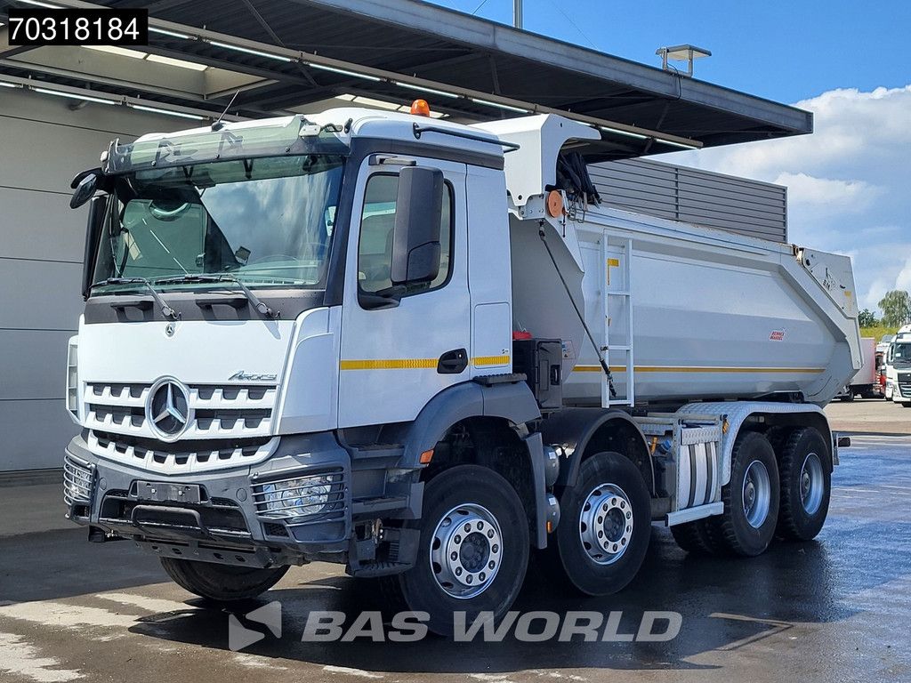 Mercedes Arocs 3243 8X4 16m3 tipper Full Steel suspension Big-Axle Automatic Euro 6