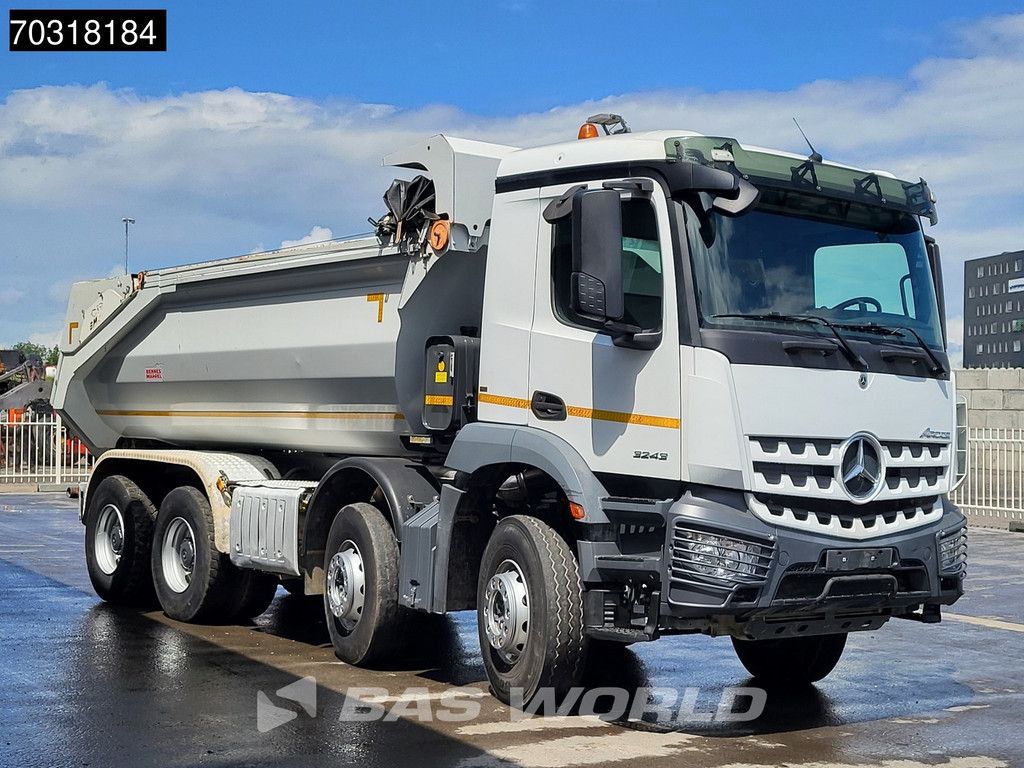 Mercedes Arocs 3243 8X4 16m3 tipper Full Steel suspension Big-Axle Automatic Euro 6