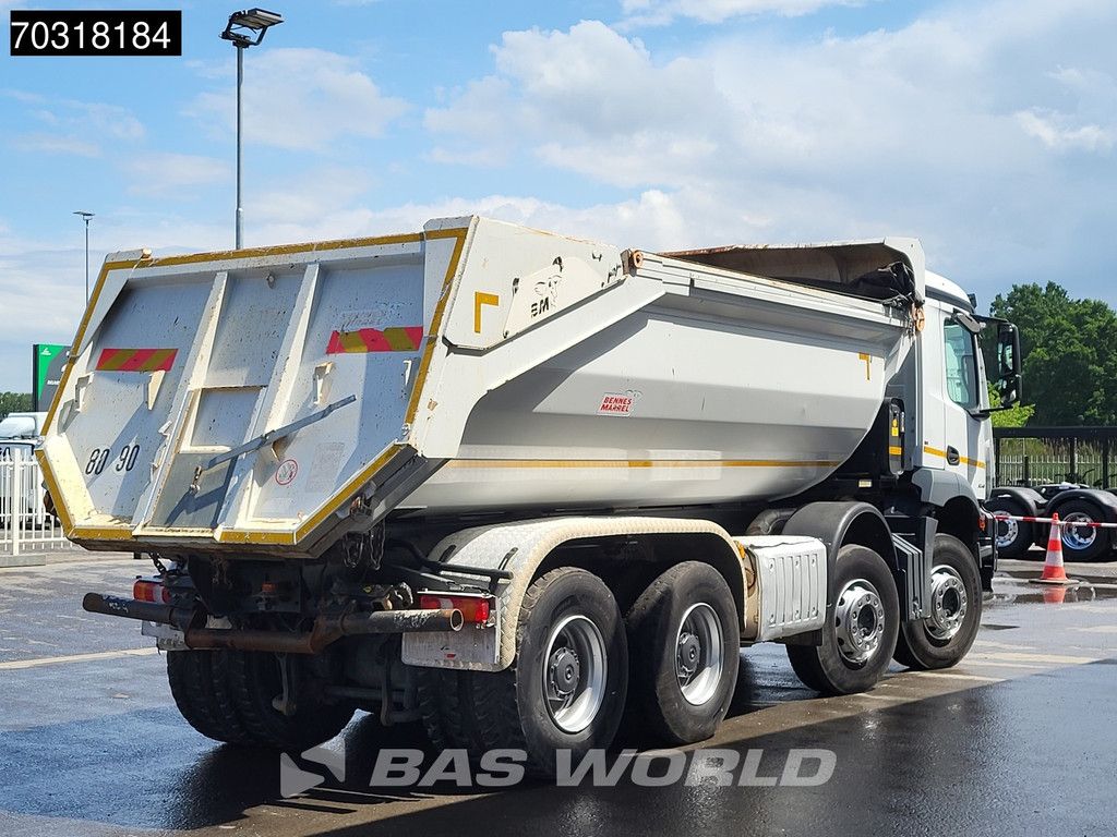Mercedes Arocs 3243 8X4 16m3 tipper Full Steel suspension Big-Axle Automatic Euro 6