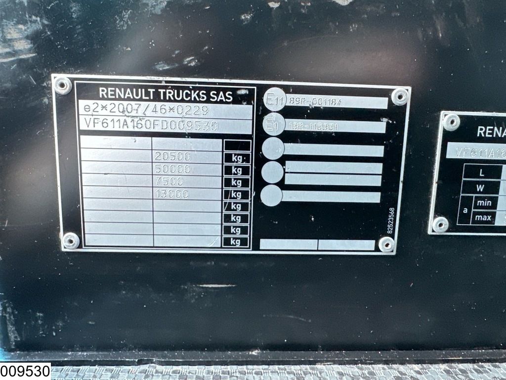 Renault T 460 EURO 6, Retarder, PTO