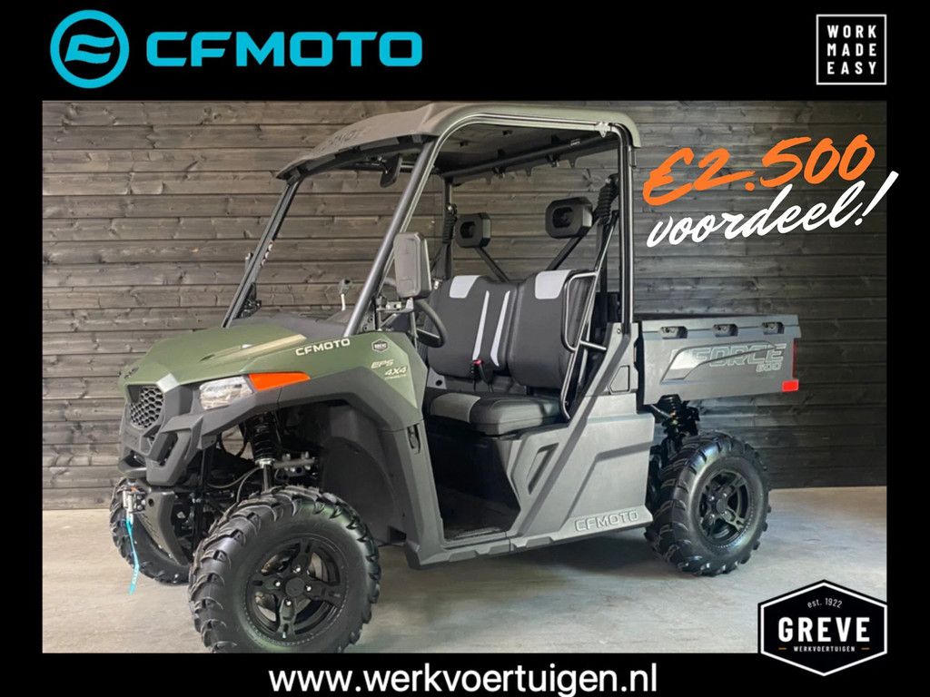 CFMOTO UFORCE 600 4x4 UFORCE 600 4x4 | DEMO | 4X4 | Fabrieksgarantie