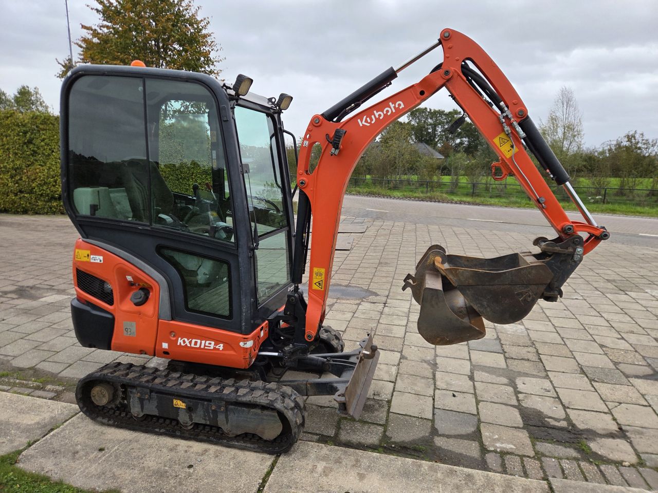 Kubota KX019-4 (2019) minigraver