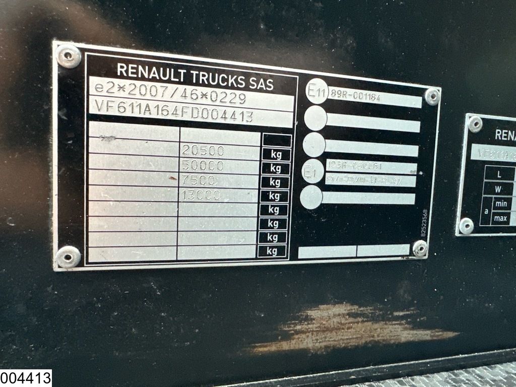 Renault T 460 EURO 6, Retarder, Hydraulic, Standairco