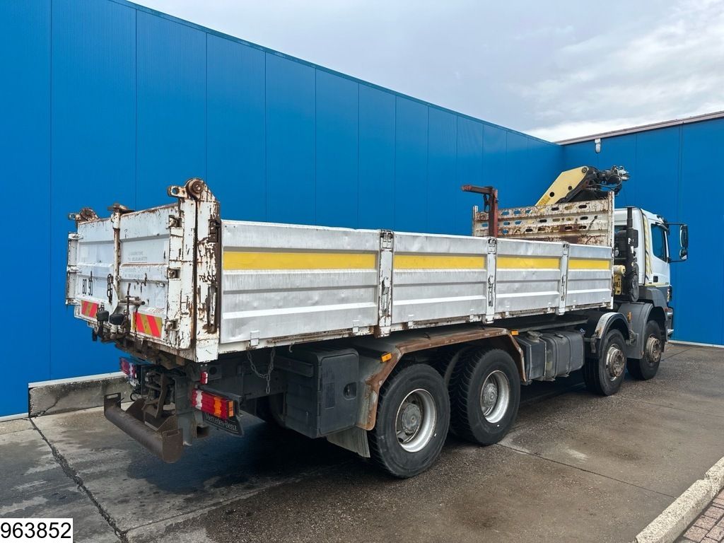 Mercedes Axor 3236 8x4, Palfinger, Remote, Bladvering