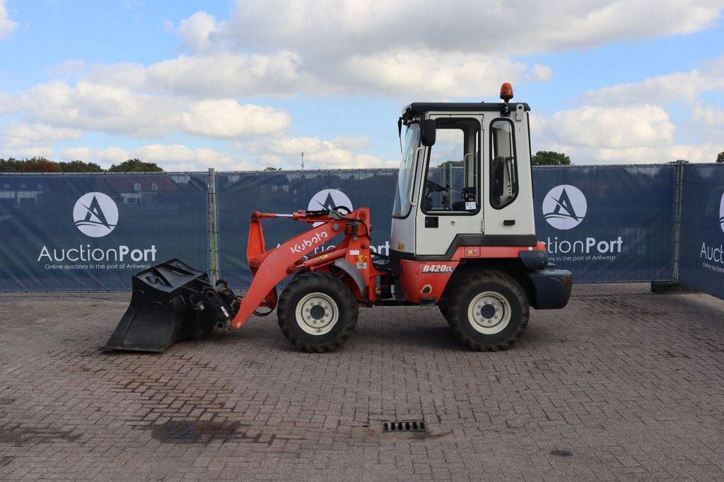 Wiellader Kubota R420N Diesel 29kW 2013