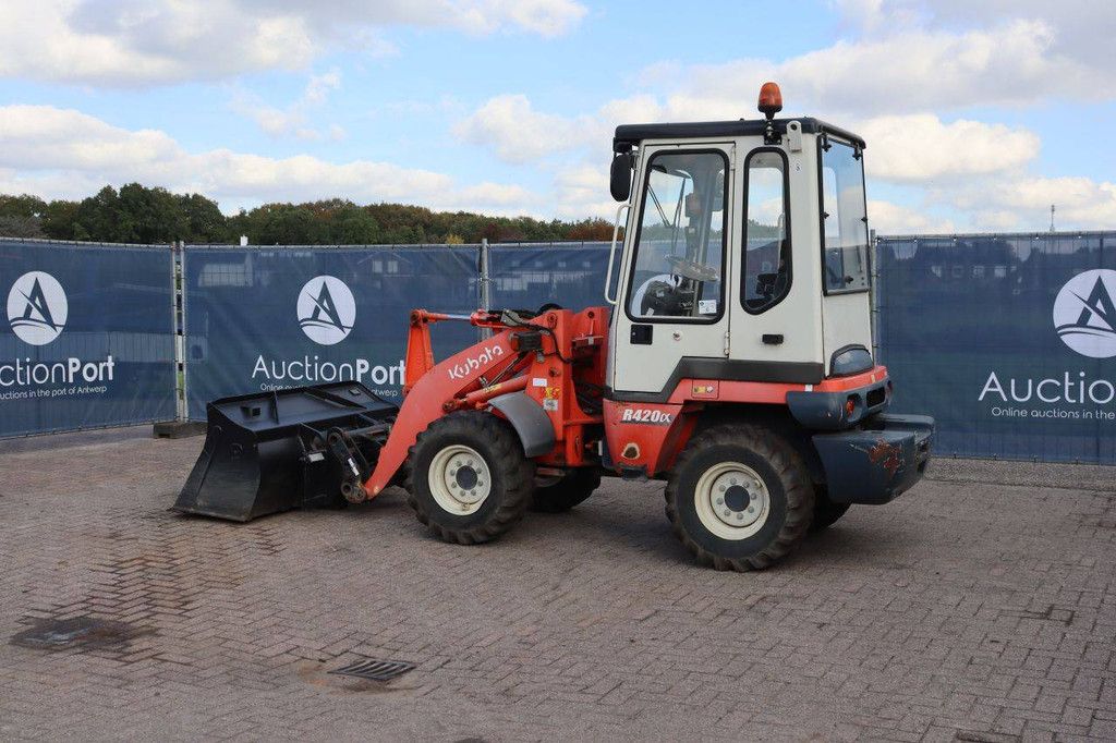 Wiellader Kubota R420N Diesel 29kW 2013