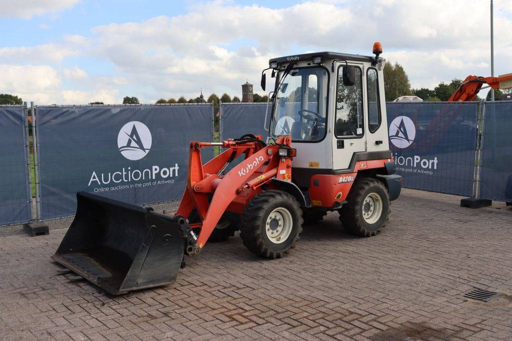 Wiellader Kubota R420N Diesel 29kW 2013