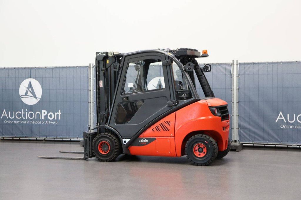 Linde H25D-02 Diesel Forklift 2500kg 3.15m 2017