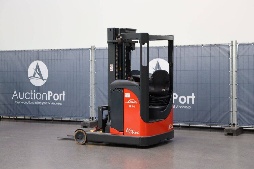 Linde R14 Electric Reach Truck 1400kg 5.09m 2005