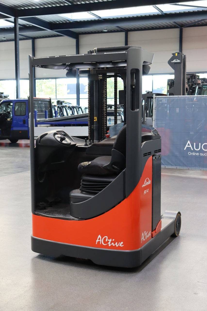 Linde R14 Electric Reach Truck 1400kg 5.09m 2005
