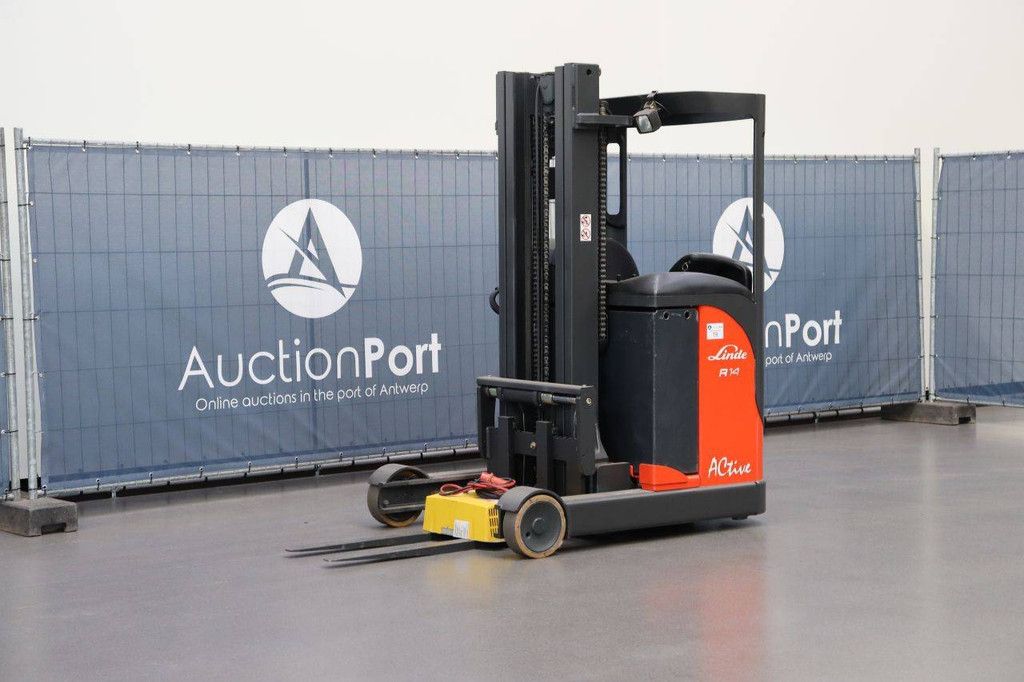Linde R14 Electric Reach Truck 1400kg 5.09m 2005