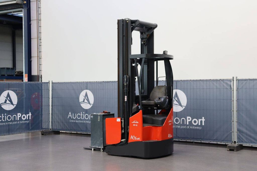 Linde R16X-03 Electric Reach Truck 1600kg 8.4m 2017