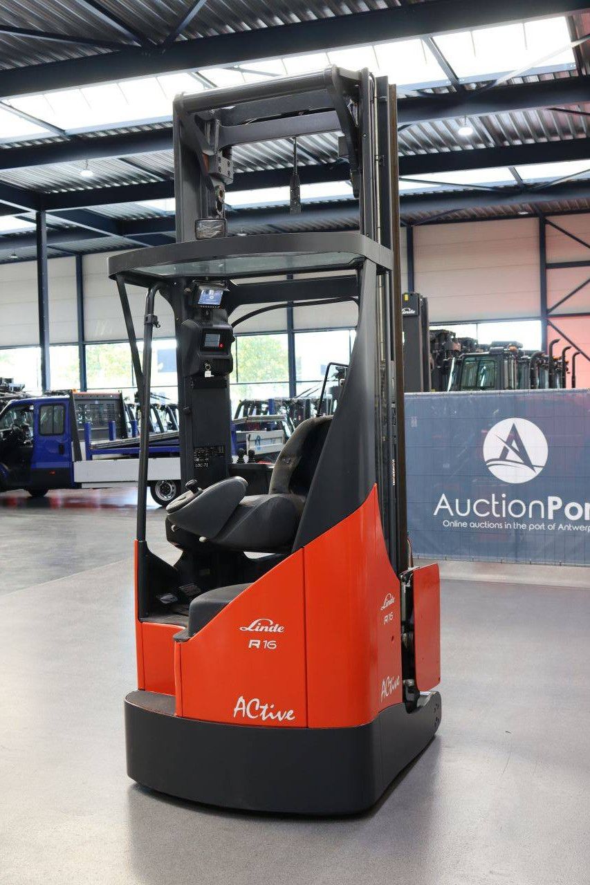 Linde R16X-03 Electric Reach Truck 1600kg 8.4m 2017
