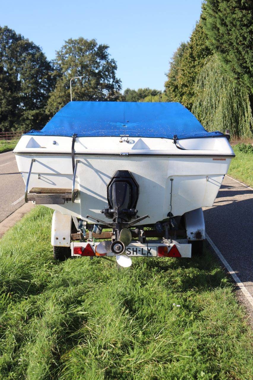Speedboot Renken Classic 1700 Benzine 1991 met trailer (Marge)