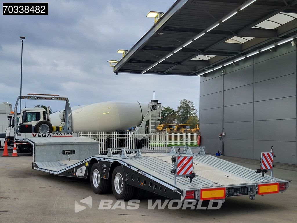 Vega 2 AXLE SEMI TRAILER NEW BPW Trucktransporter Winch Galvanized Remote