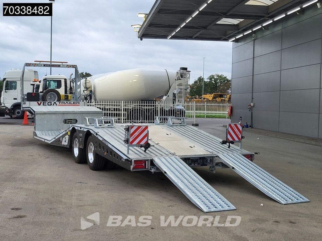 Vega 2 AXLE SEMI TRAILER NEW BPW Trucktransporter Winch Galvanized Remote