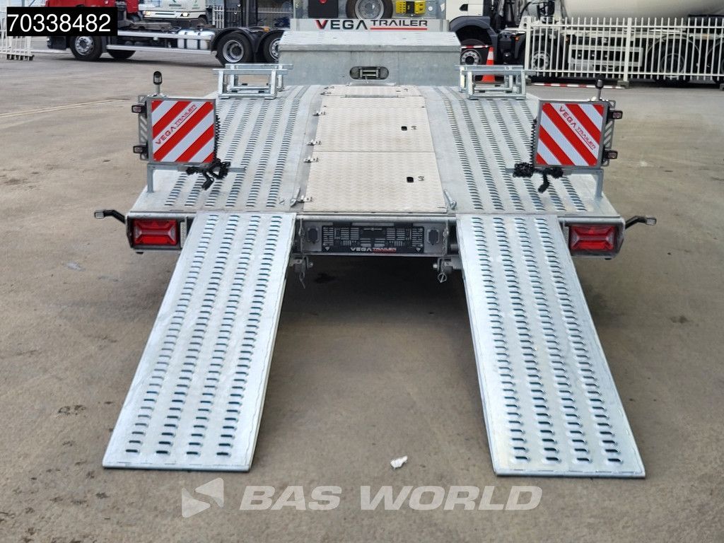 Vega 2 AXLE SEMI TRAILER NEW BPW Trucktransporter Winch Galvanized Remote