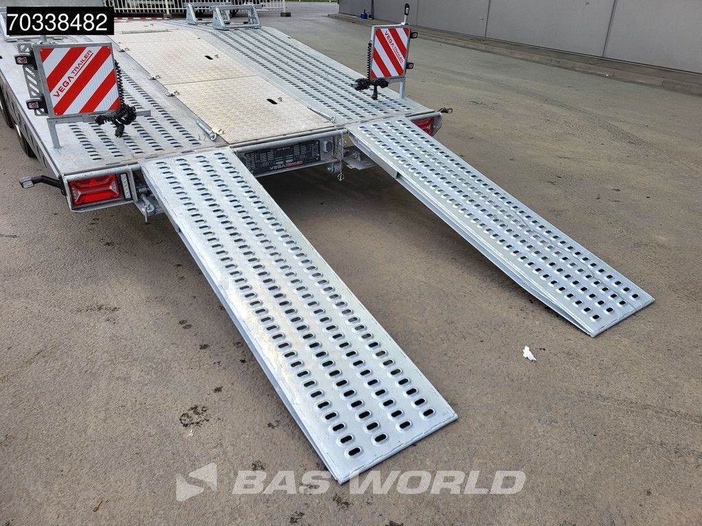 Vega 2 AXLE SEMI TRAILER NEW BPW Trucktransporter Winch Galvanized Remote
