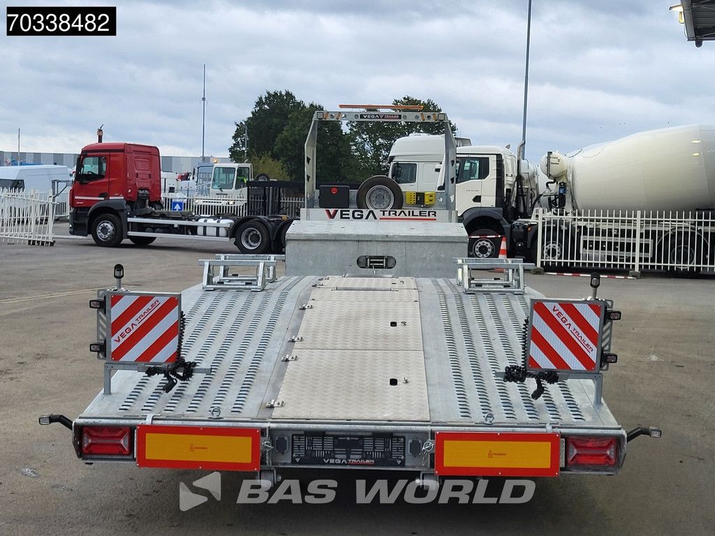 Vega 2 AXLE SEMI TRAILER NEW BPW Trucktransporter Winch Galvanized Remote