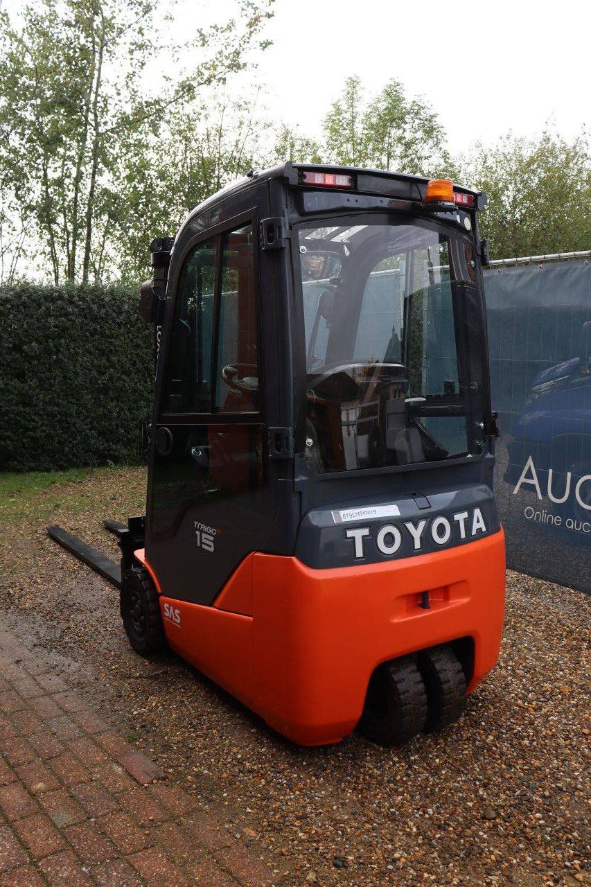 Toyota 8FBE15T Elektrogabelstapler 1500 kg 4,3 m 2017