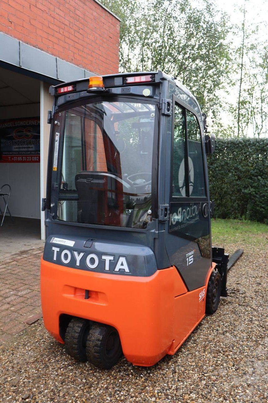 Toyota 8FBE15T Elektrogabelstapler 1500 kg 4,3 m 2017