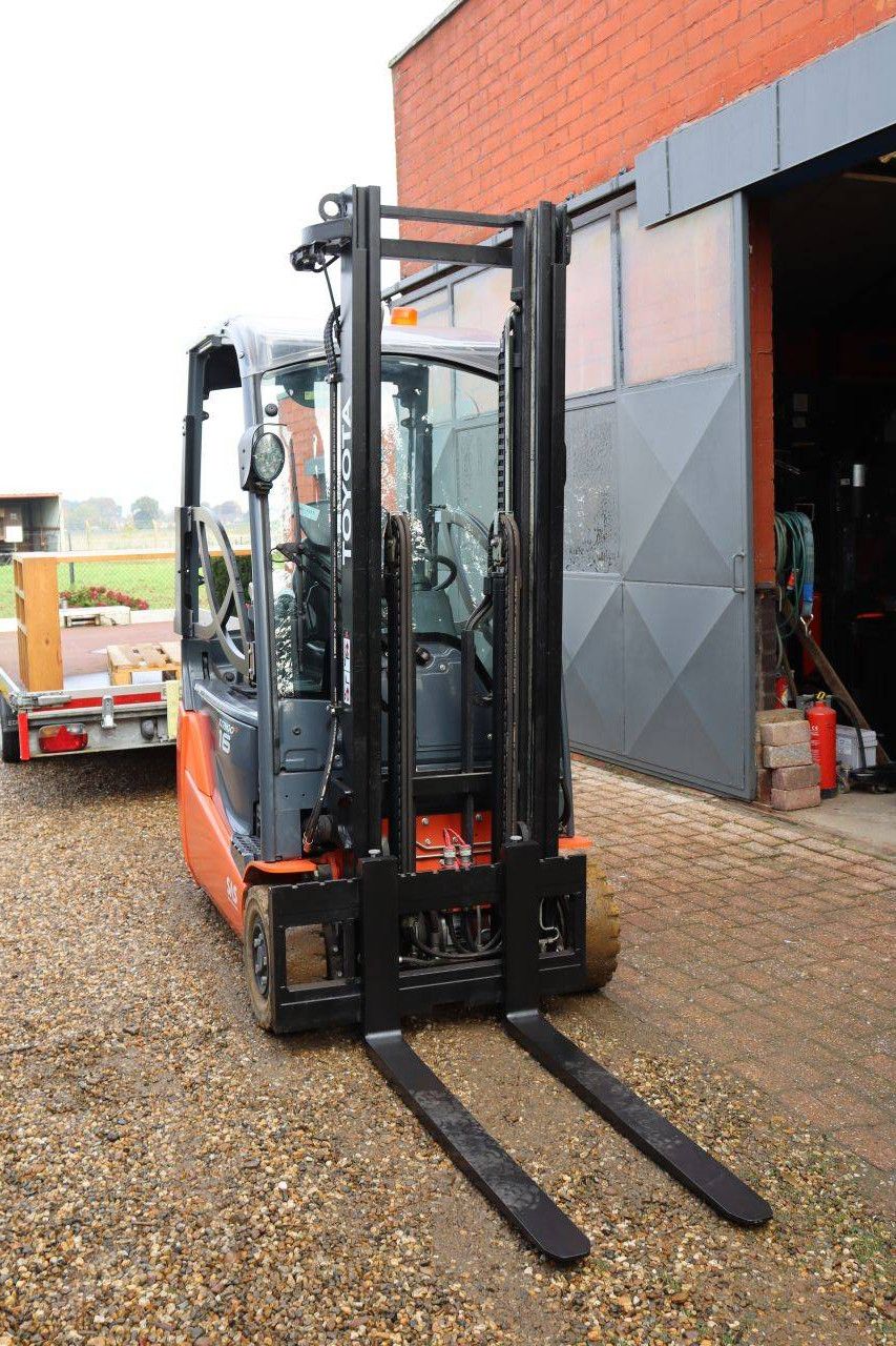 Toyota 8FBE16T Elektrogabelstapler, 1600 kg, 3,3 m, Baujahr 2018