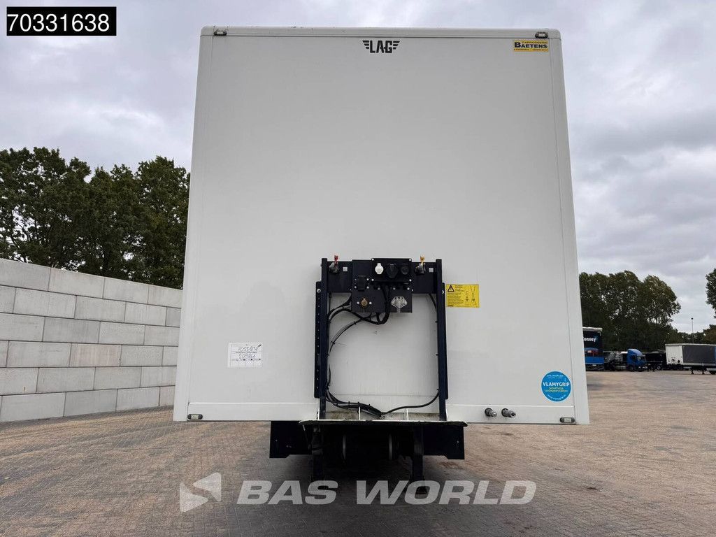 Hoet Trailers SC22AA 2 axles Olie/ Smeer Steering axle Tailgate MOT 07/27