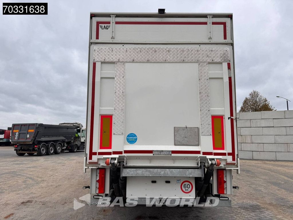Hoet Trailers SC22AA 2 axles Olie/ Smeer Steering axle Tailgate MOT 07/27