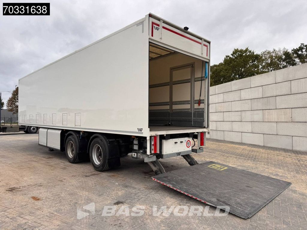 Hoet Trailers SC22AA 2 axles Olie/ Smeer Steering axle Tailgate MOT 07/27