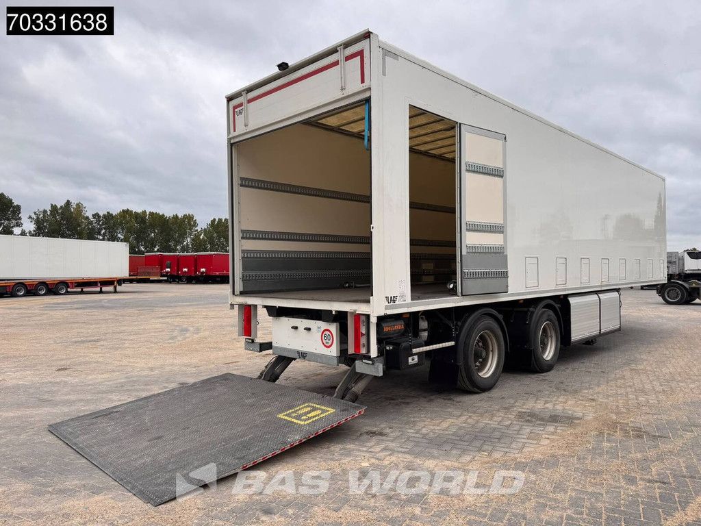 Hoet Trailers SC22AA 2 axles Olie/ Smeer Steering axle Tailgate MOT 07/27