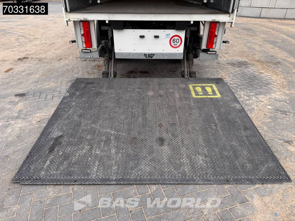 Hoet Trailers SC22AA 2 axles Olie/ Smeer Steering axle Tailgate MOT 07/27
