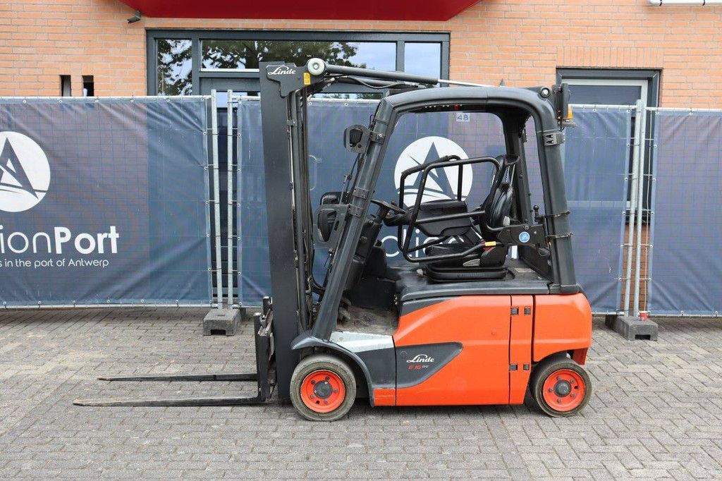 Linde E16P-02 Elektrogabelstapler 1600 kg 4,0 m 2018
