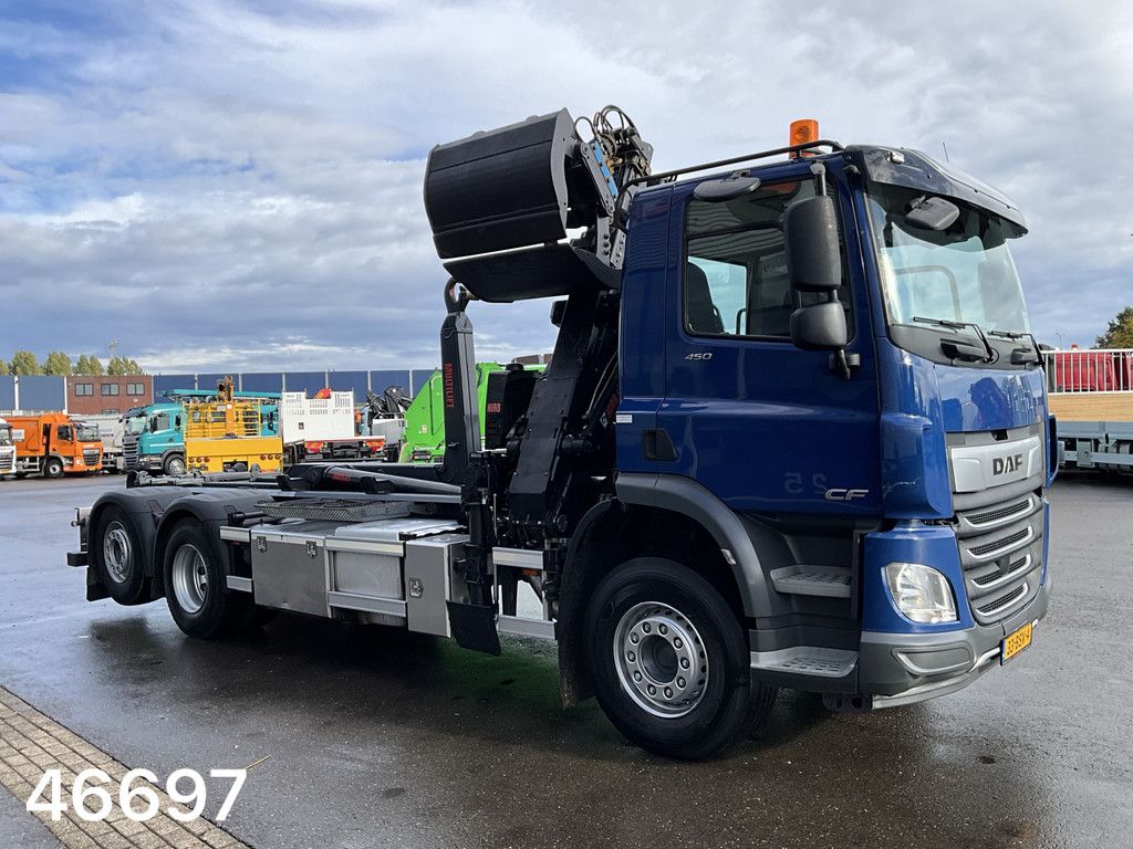 DAF FAN CF 450 6x2 Hiab 19 Tonmeter Z-kraan