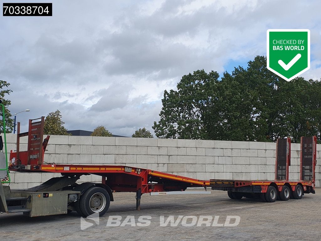 Faymonville STZ-3AUB Extendable + Lifting Bed Ramps SAF 3x Steering