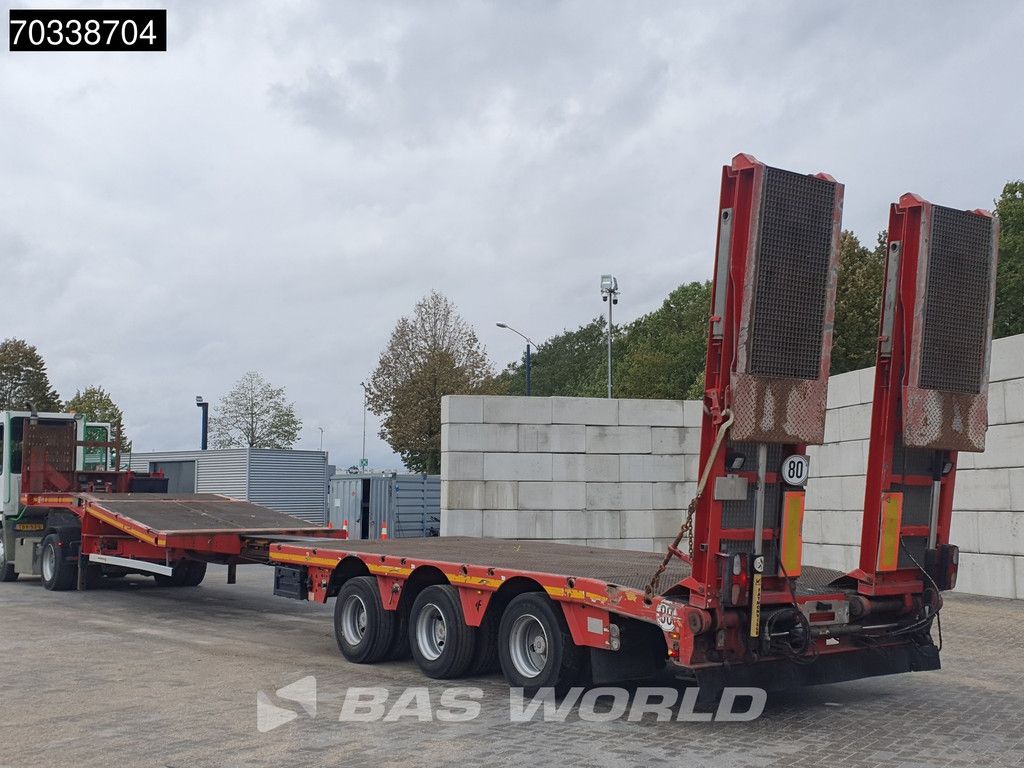 Faymonville STZ-3AUB Extendable + Lifting Bed Ramps SAF 3x Steering