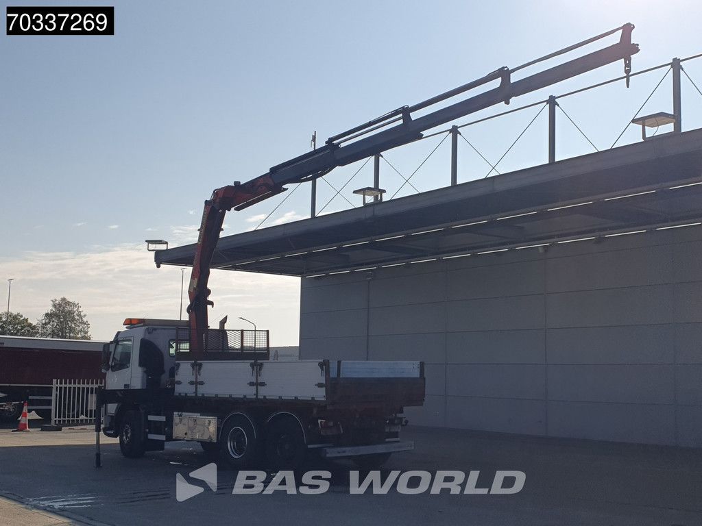 Volvo FM FM9 300 6X2 Palfinger PK16502 Crane Kran Remote 8m3 tipper Lift+steering Euro 3